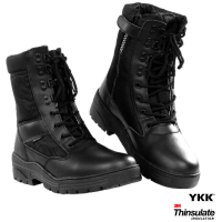 Sniper Boot - Side Zip - Sort