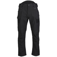 BLACK SOFTSHELL PANTS ′ASSAULT′