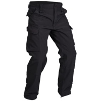 BLACK SOFTSHELL PANTS ′EXPLORER′