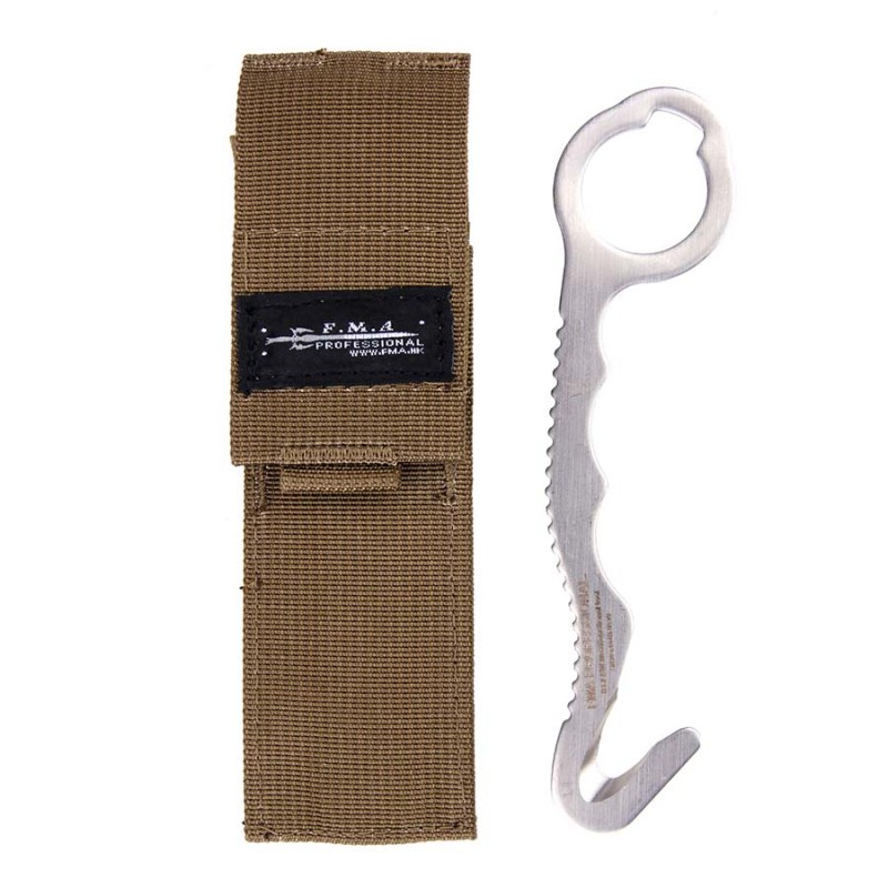 FMA Parachute rope hook TB1008 - Dark earth