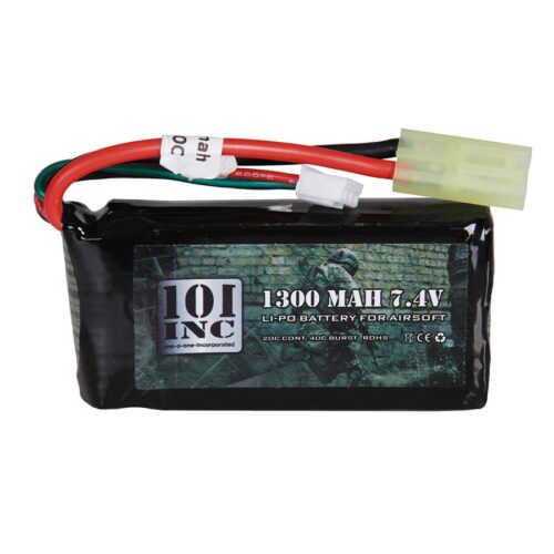 Li-Po battery 7.4V -1300 mAh block