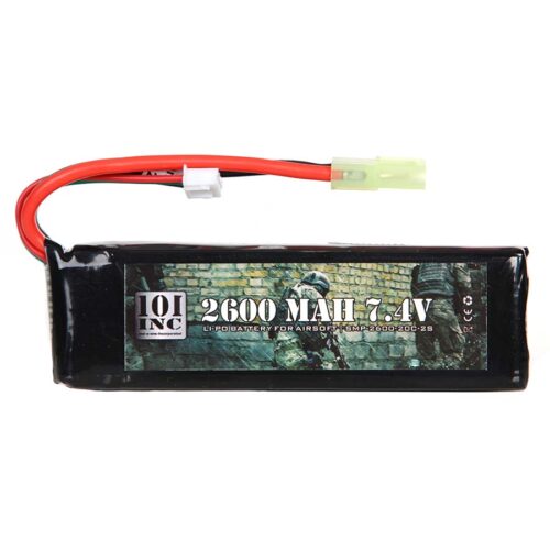 Li-Po battery 7.4V -2600 mAh