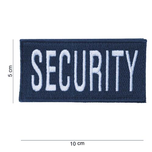 Patch security (fat) blue