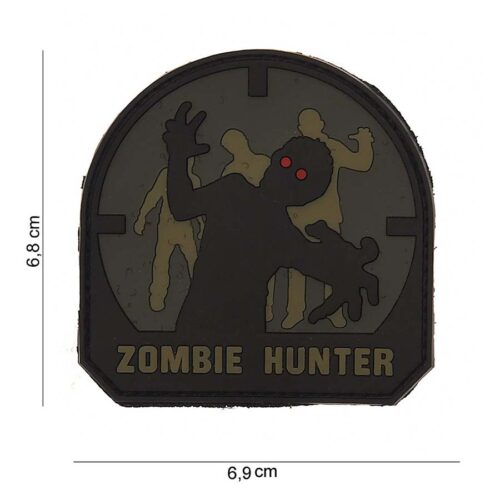 Patch PVC Zombie Hunter ACU-A
