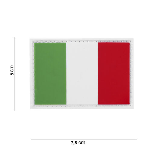 Patch 3D PVC flag Italy