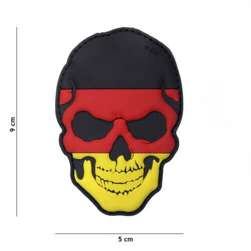Patch 3D PVC skull Germany