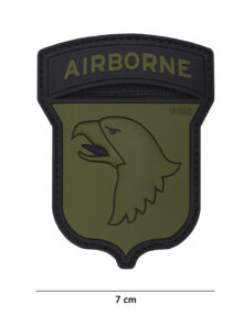 Patch PVC Airborne 101st Grøn