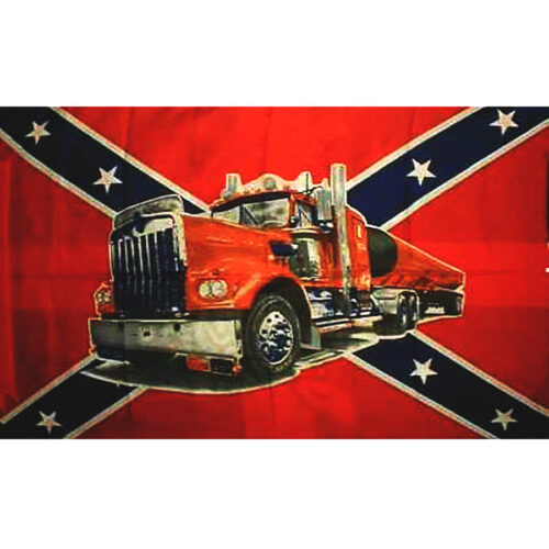 Flag Rebel Truck