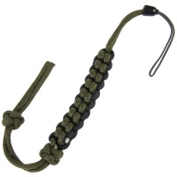 Paracord knivsnor med Kevlar #4 - Grøn