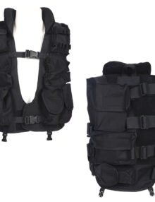 Tactical vest with collar