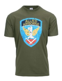 T-shirt Allied Airborne - Green