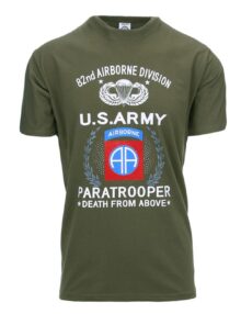 T-shirt U.S. Army Paratrooper 82ND - Green