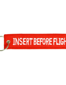 Keychain insert before flight (double side) - Miscellaneous