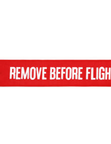 Keychain remofe before flight mega - Red