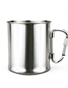 Stainless steel cup - Silver/Chrome