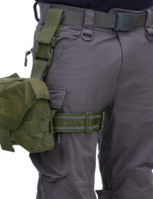 Side leg pouch LQ 13042 - Green