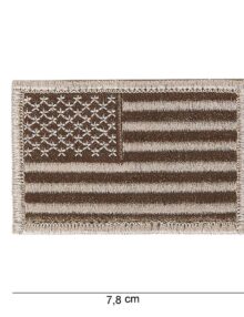 Patch flag USA desert with hook and loop - Miscellaneous