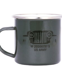 Enamel mug US Army - Green