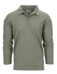 Tactical polo Quick Dry long sleeve - Green