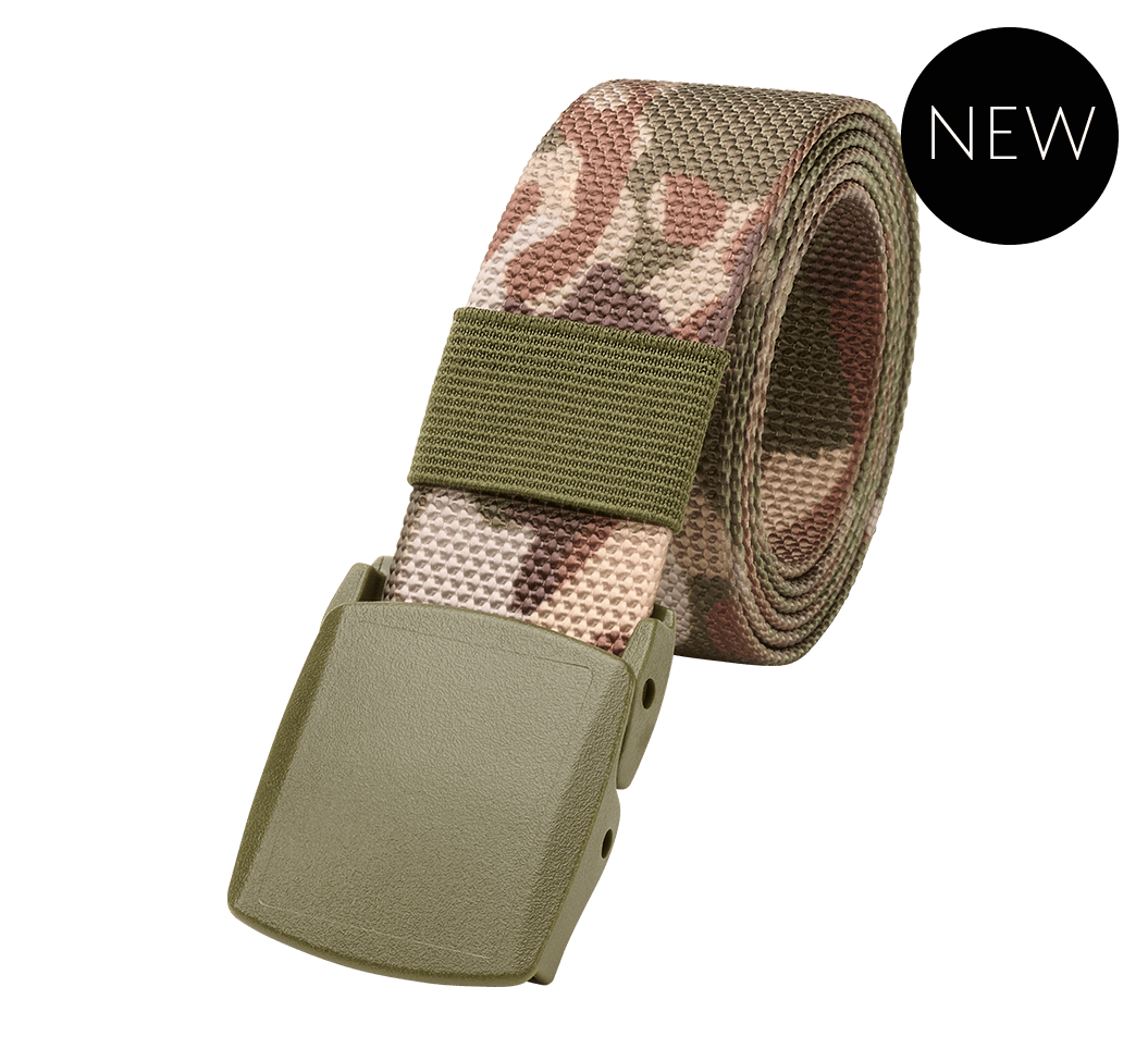 Belt fast closure tactical camo