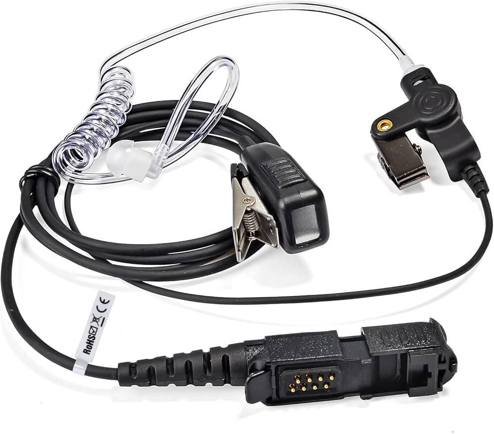 Aku Headset m. PTT til Motorola DP2000